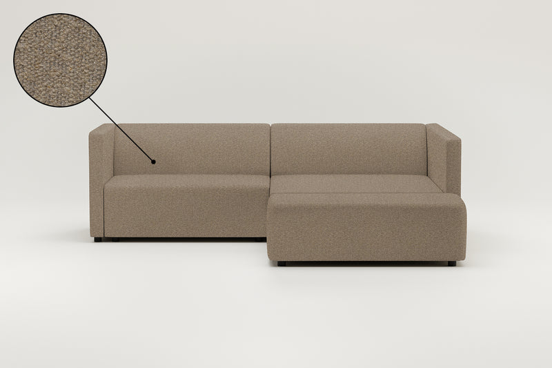 Modulaire hoekbank Paula 3-zits met slaapfunctie