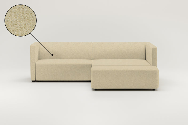 Modulaire hoekbank Paula 3-zits met slaapfunctie