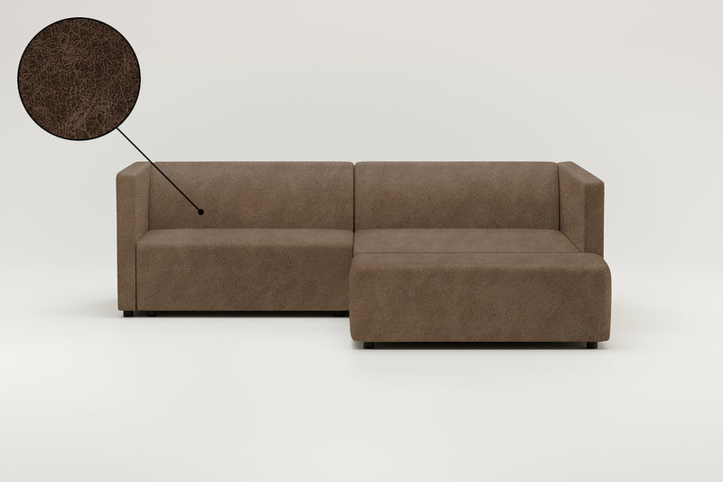 Modulaire hoekbank Paula 3-zits met slaapfunctie