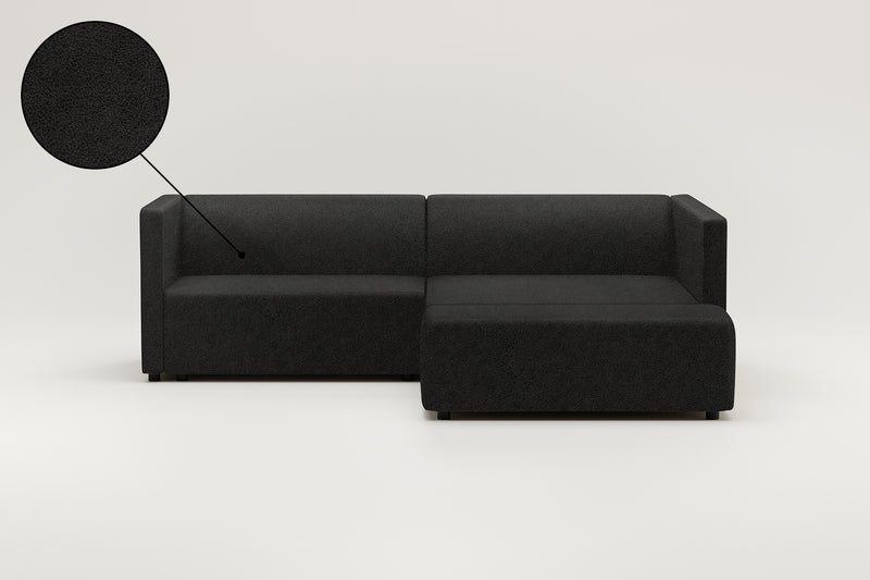 Modulaire hoekbank Paula 3-zits met slaapfunctie