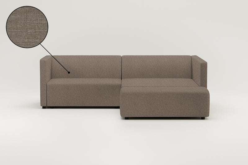 Modulaire hoekbank Paula 3-zits met slaapfunctie