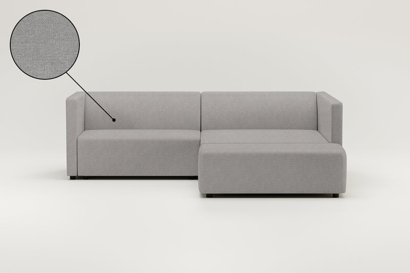 Modulaire hoekbank Paula 3-zits met slaapfunctie