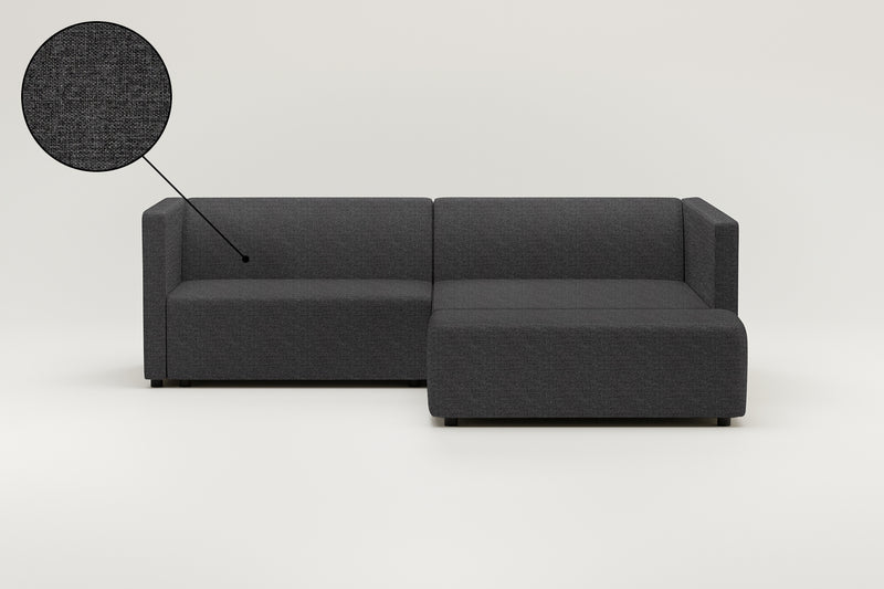 Modulaire hoekbank Paula 3-zits met slaapfunctie
