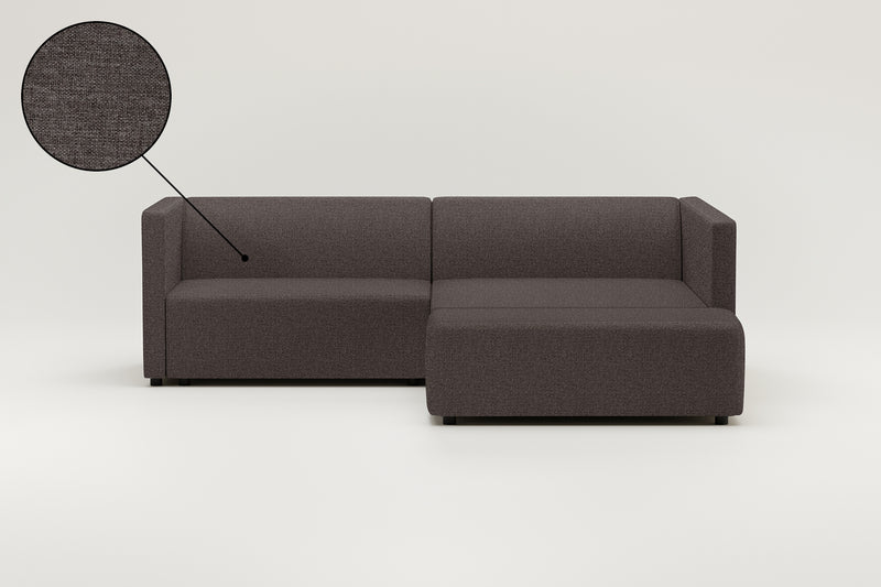 Modulaire hoekbank Paula 3-zits met slaapfunctie