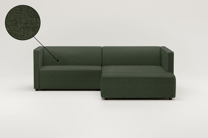 Modulaire hoekbank Paula 3-zits met slaapfunctie