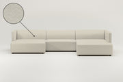 Modulares Sofa Paula U-Form / Wohnlandschaft mit Schlaffunktion