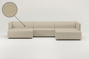 Modulares Sofa Paula U-Form / Wohnlandschaft mit Schlaffunktion