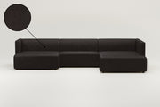 Modulares Sofa Paula U-Form / Wohnlandschaft mit Schlaffunktion