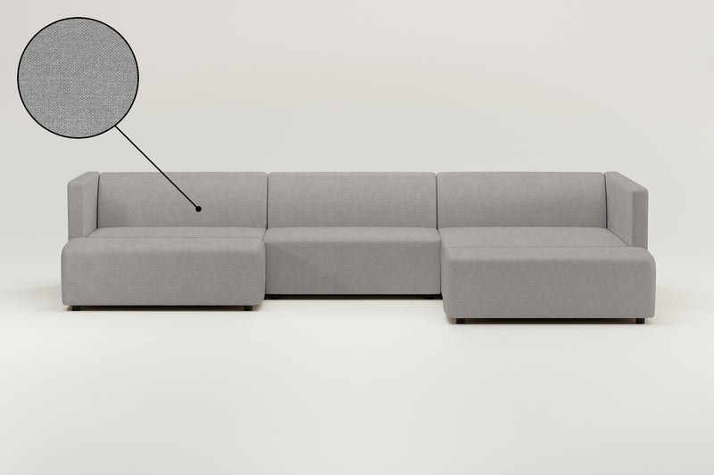 Modulares Sofa Paula U-Form / Wohnlandschaft mit Schlaffunktion