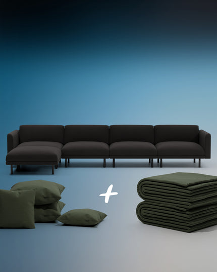 Modular Sofa Aera 5-seater 3 in 1 Set