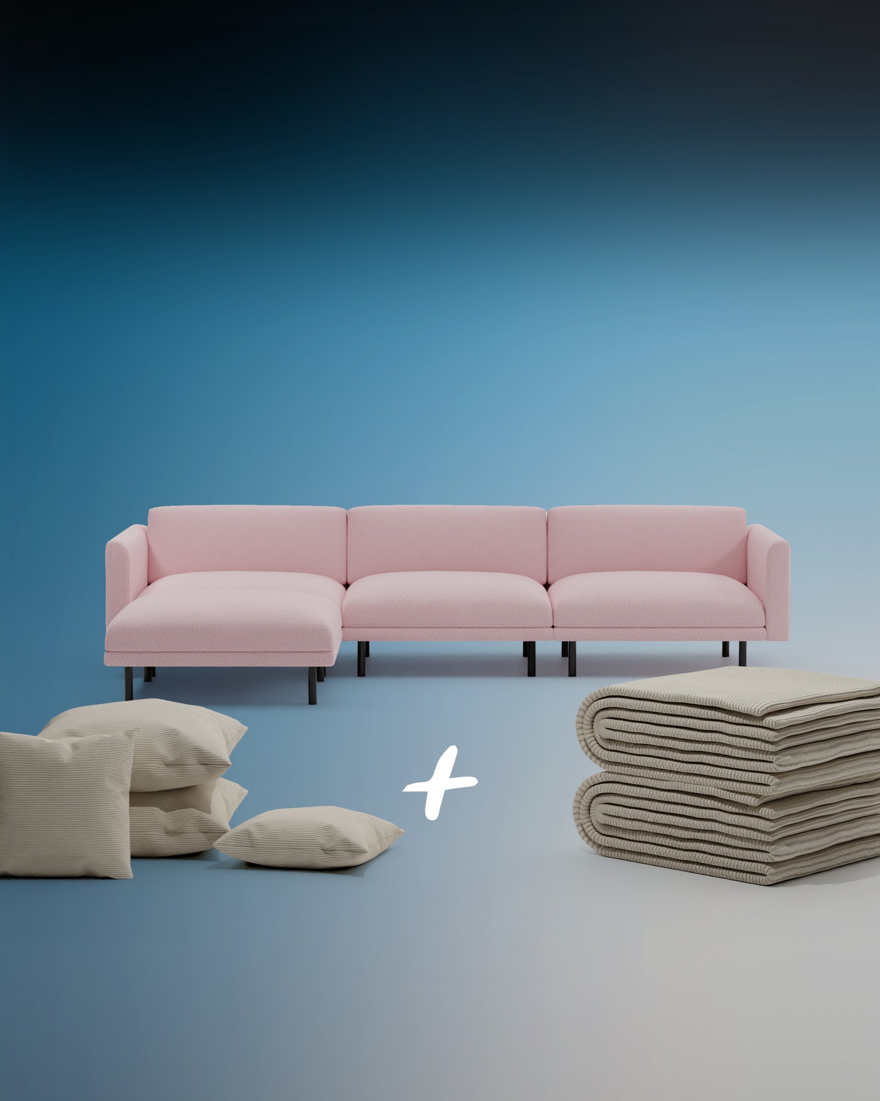 Modular Sofa Aera corner sofa 3 in 1 Set