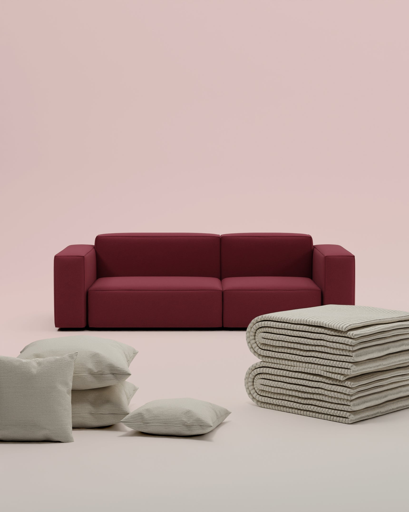 3 in 1 set Modulaire bank Harvey 3-zits met slaapfunctie