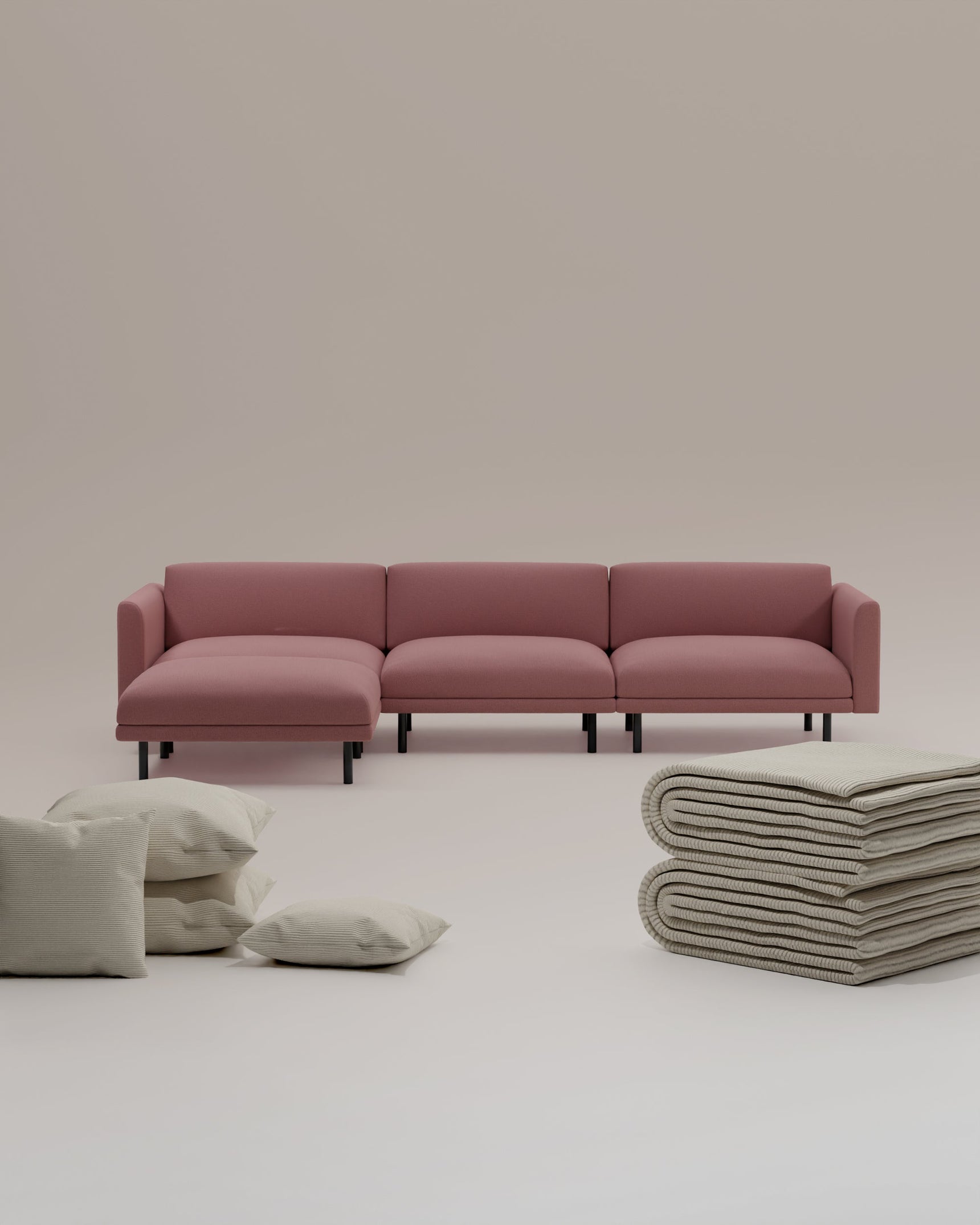3 in 1 Set Modular Sofa Aera corner sofa