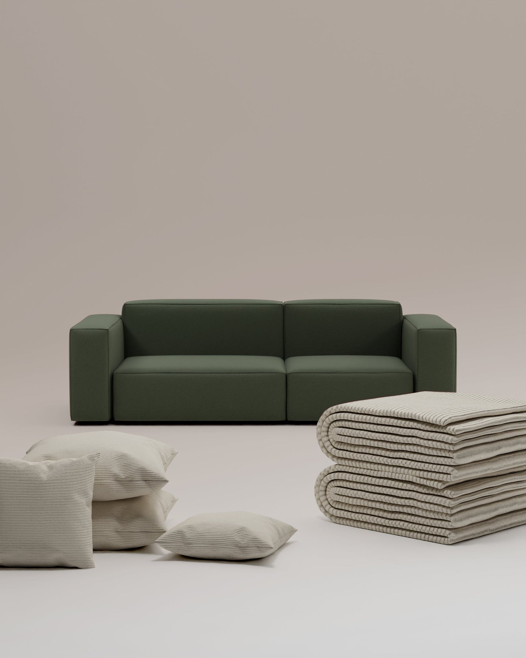 3 in 1 set Modular Sofa Harvey 3-seater with sleeping function