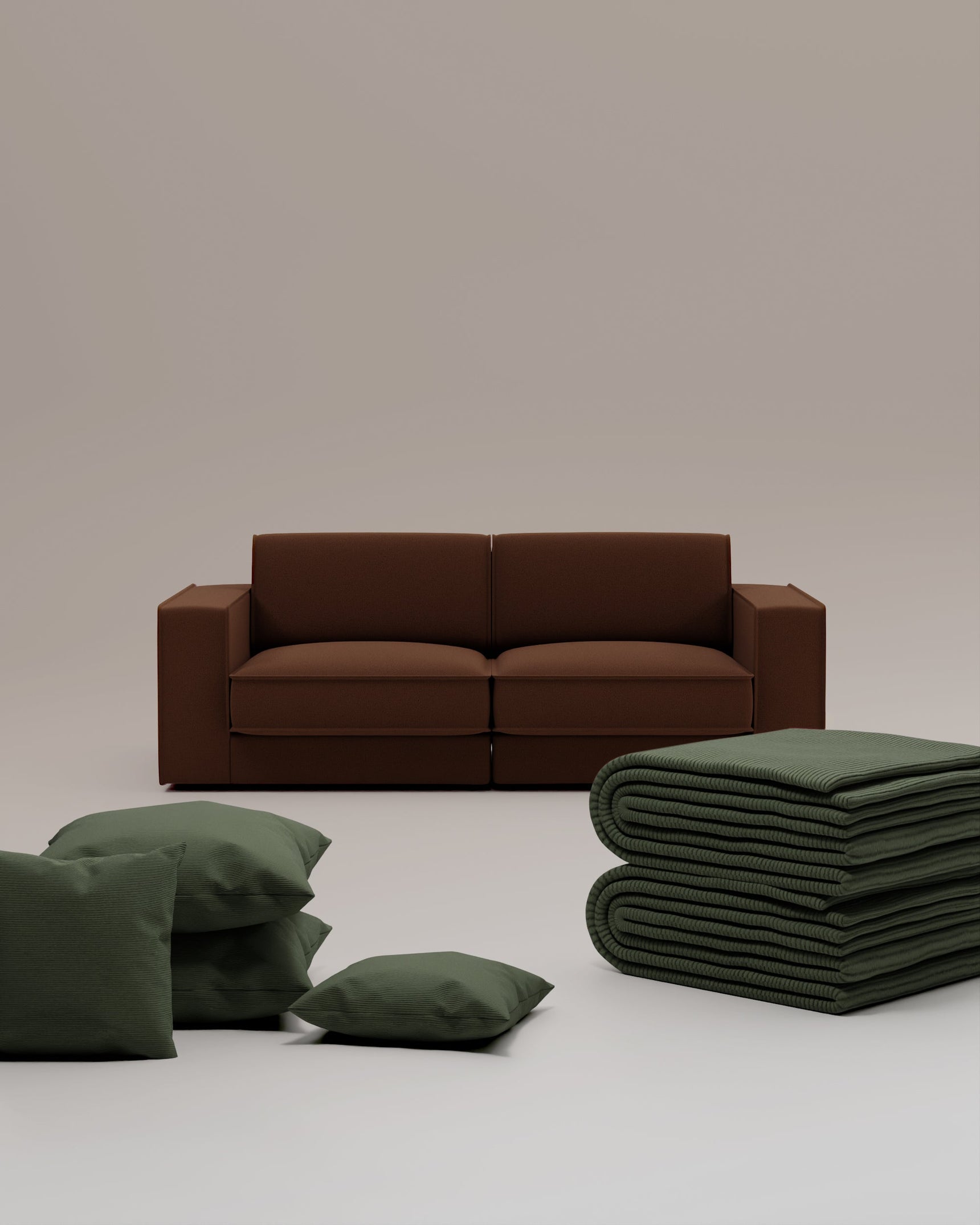 3 in 1 Set Modular Sofa Terra 2-seater