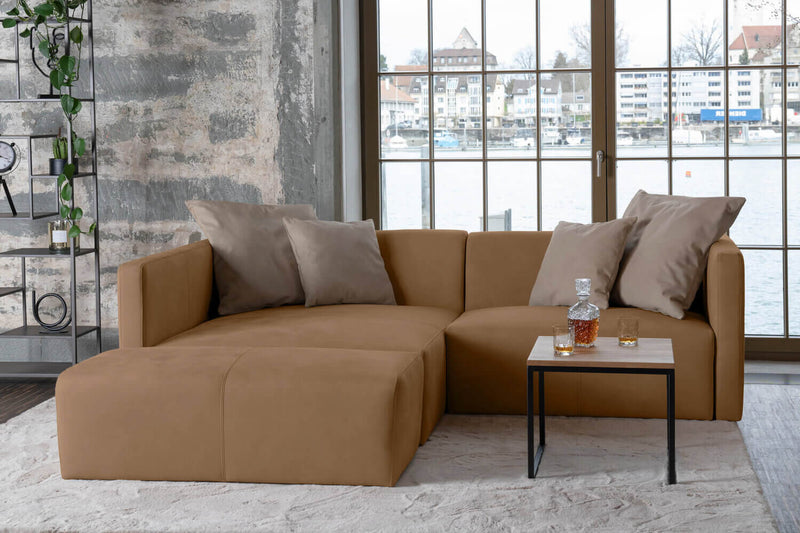 Modulares Sofa Paula S mit Schlaffunktion