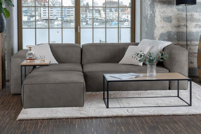 Modulares Sofa Harvey L mit Schlaffunktion