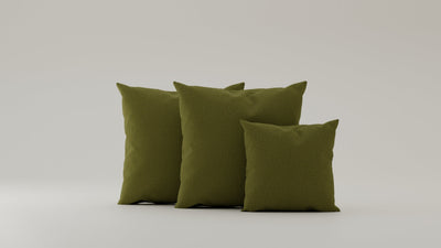 Olive-Veluno / 2x70x70cm / 50x50cm