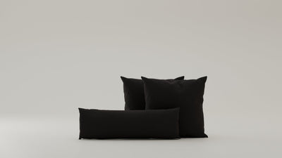 Darkgrey-Veluno / 2x50x50cm / 1x24x75cm