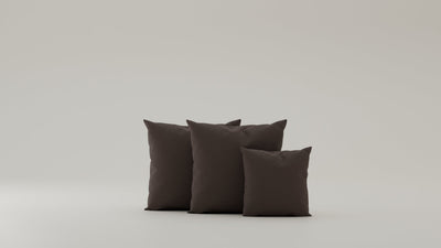 Taupe-Cord / 2x50x50cm / 35x35cm