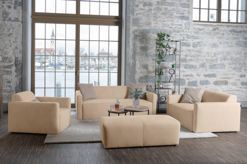 Modulares Sofa Paula M mit Schlaffunktion