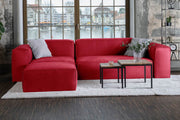 Modulares Sofa Harvey L mit Schlaffunktion