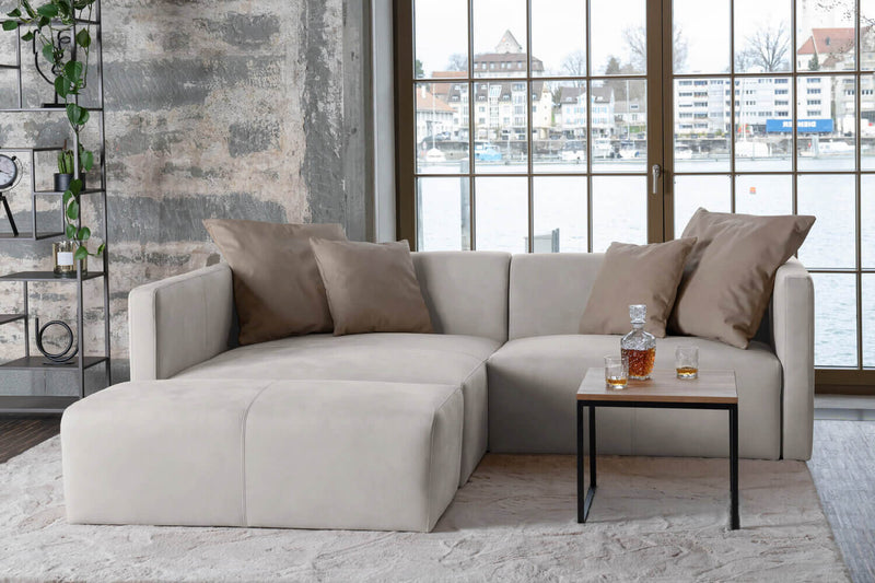 Modulares Sofa Paula S mit Schlaffunktion