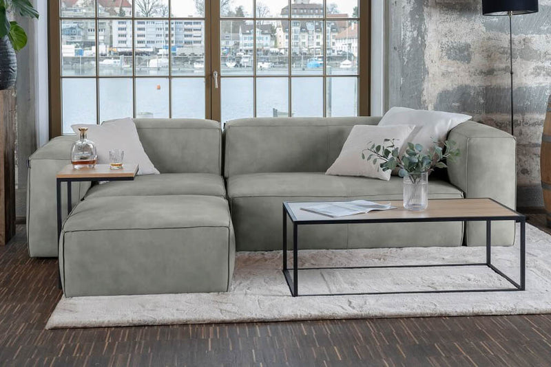 Modulares Sofa Harvey L mit Schlaffunktion