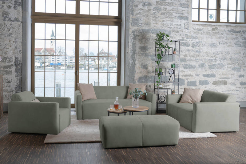 Modulares Sofa Paula M mit Schlaffunktion