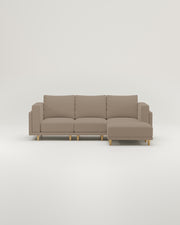 Modulares Sofa Donna 4-Sitzer mit Schlaffunktion - Stoff Nova