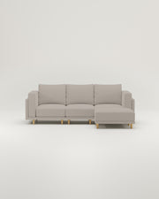 Modulares Sofa Donna 4-Sitzer mit Schlaffunktion - Stoff Nova