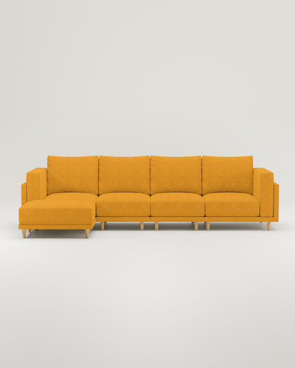 Donna XL modulaire sofa met slaapfunctie