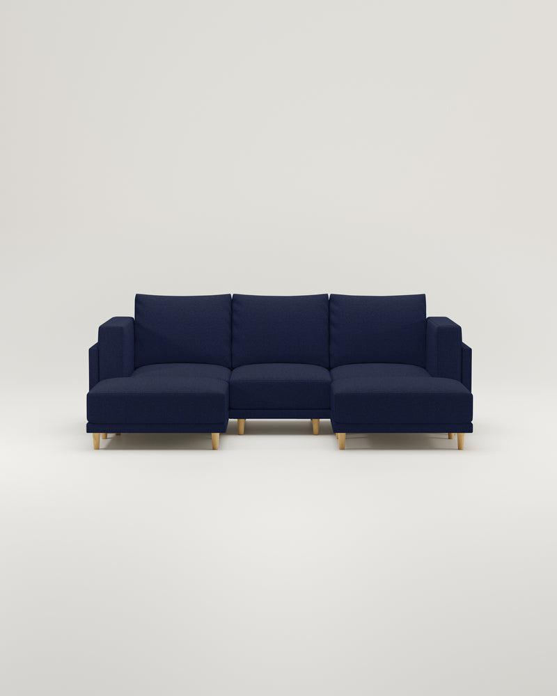 Donna U modulaire sofa met slaapfunctie