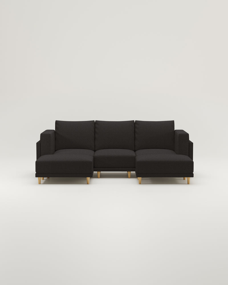 Donna U modulaire sofa met slaapfunctie