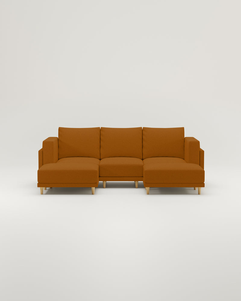 Donna U modulaire sofa met slaapfunctie