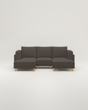 Donna U modulaire sofa met slaapfunctie