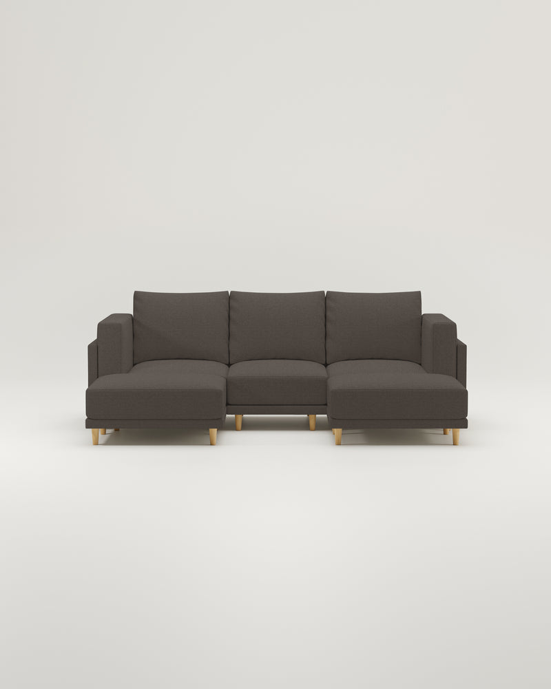 Donna U modulaire sofa met slaapfunctie