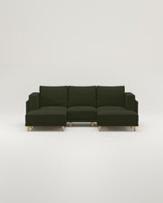 Donna U modulaire sofa met slaapfunctie
