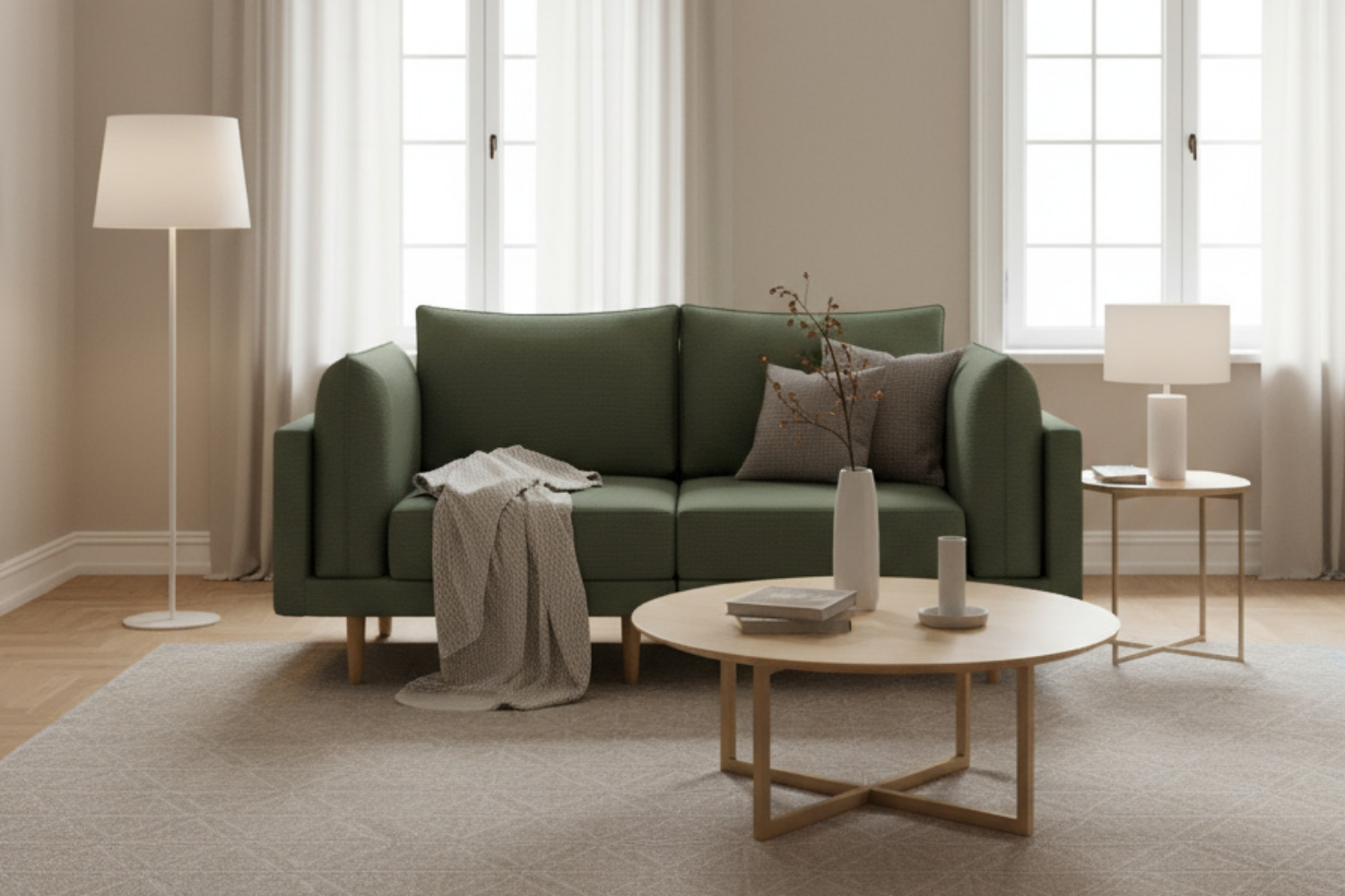 Modulaire bank donna xs met slaapfunctie
