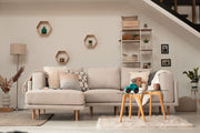 Donna XL modulaire sofa met slaapfunctie