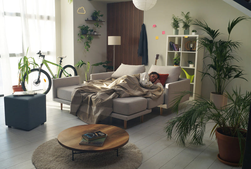 Donna XL modulaire sofa met slaapfunctie