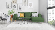 Modulares Sofa Donna mit Schlaffunktion - Stoff Nova