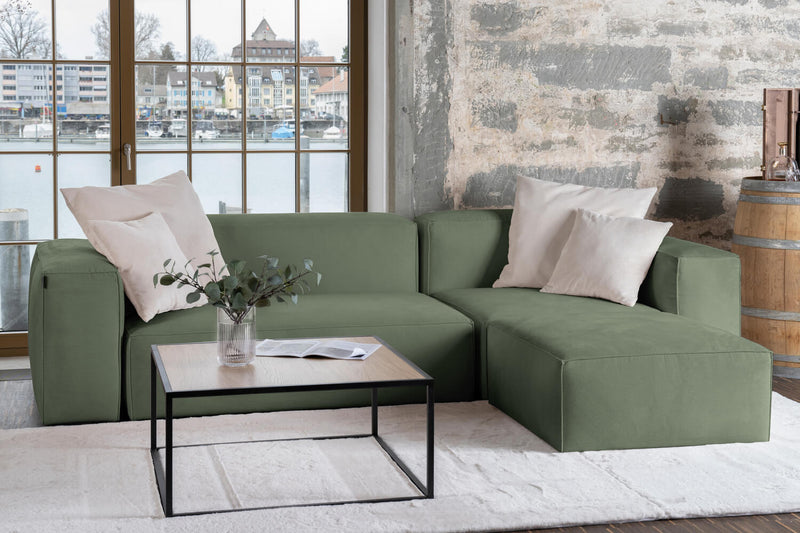 Modulares Sofa Harvey L mit Schlaffunktion