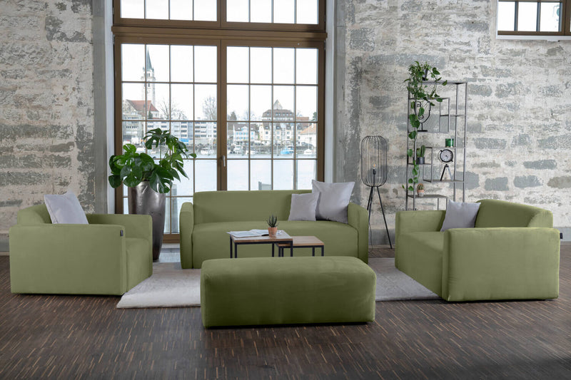 Modulares Sofa Paula M mit Schlaffunktion