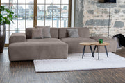 Modulares Sofa Nina L mit Schlaffunktion