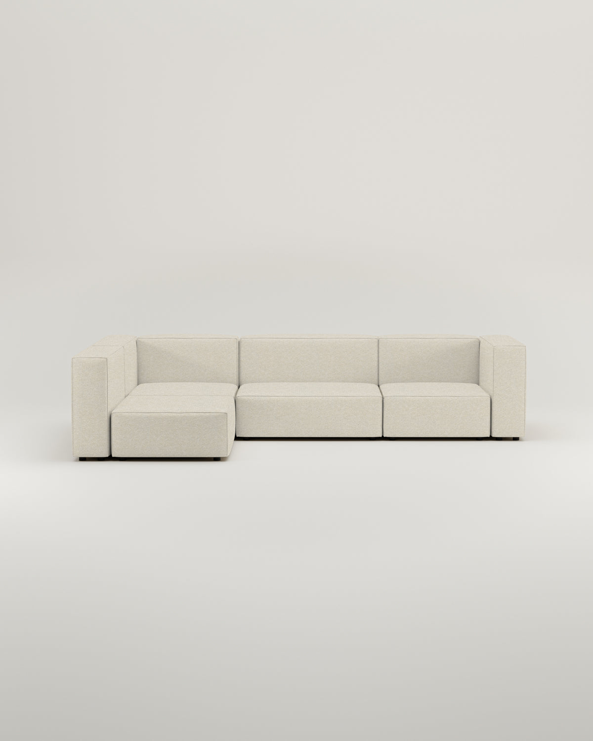 Stoffen bekleding - Modulaire hoekbank XL