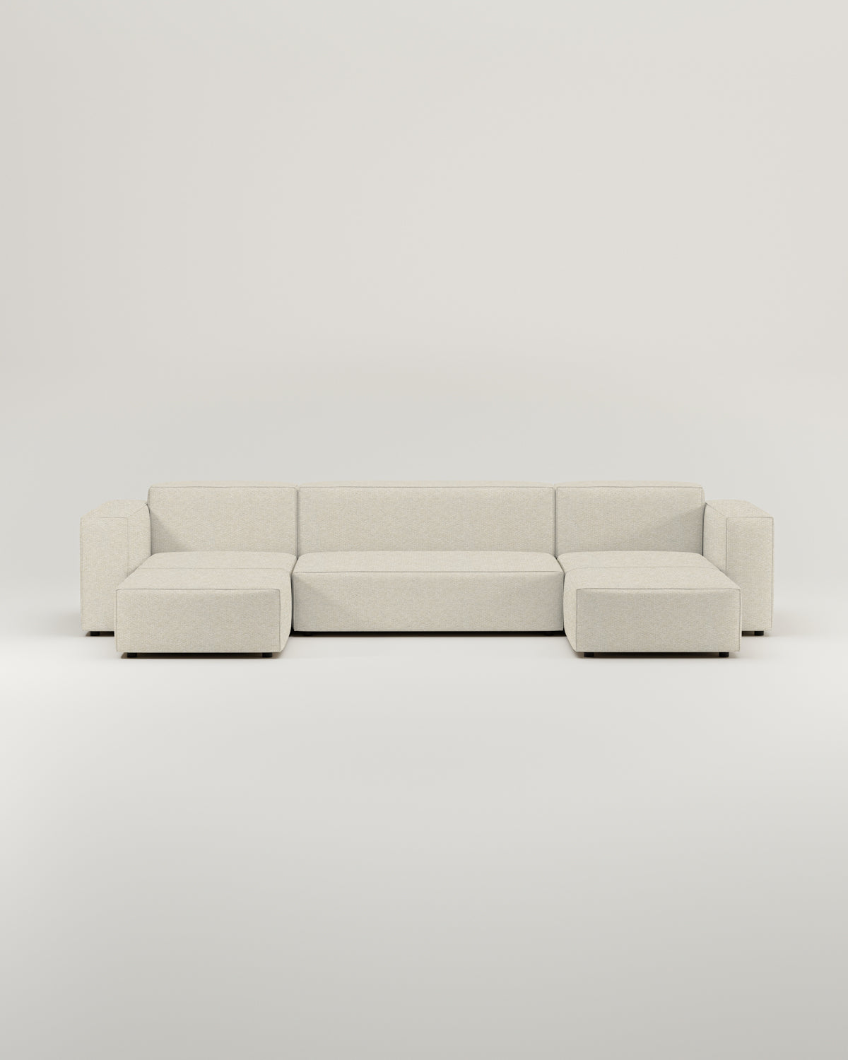 Stoffen bekleding - Harvey U-vormige modulaire bank / zithoek