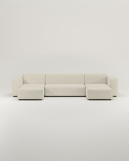 Stoffen bekleding - Harvey U-vormige modulaire bank / zithoek