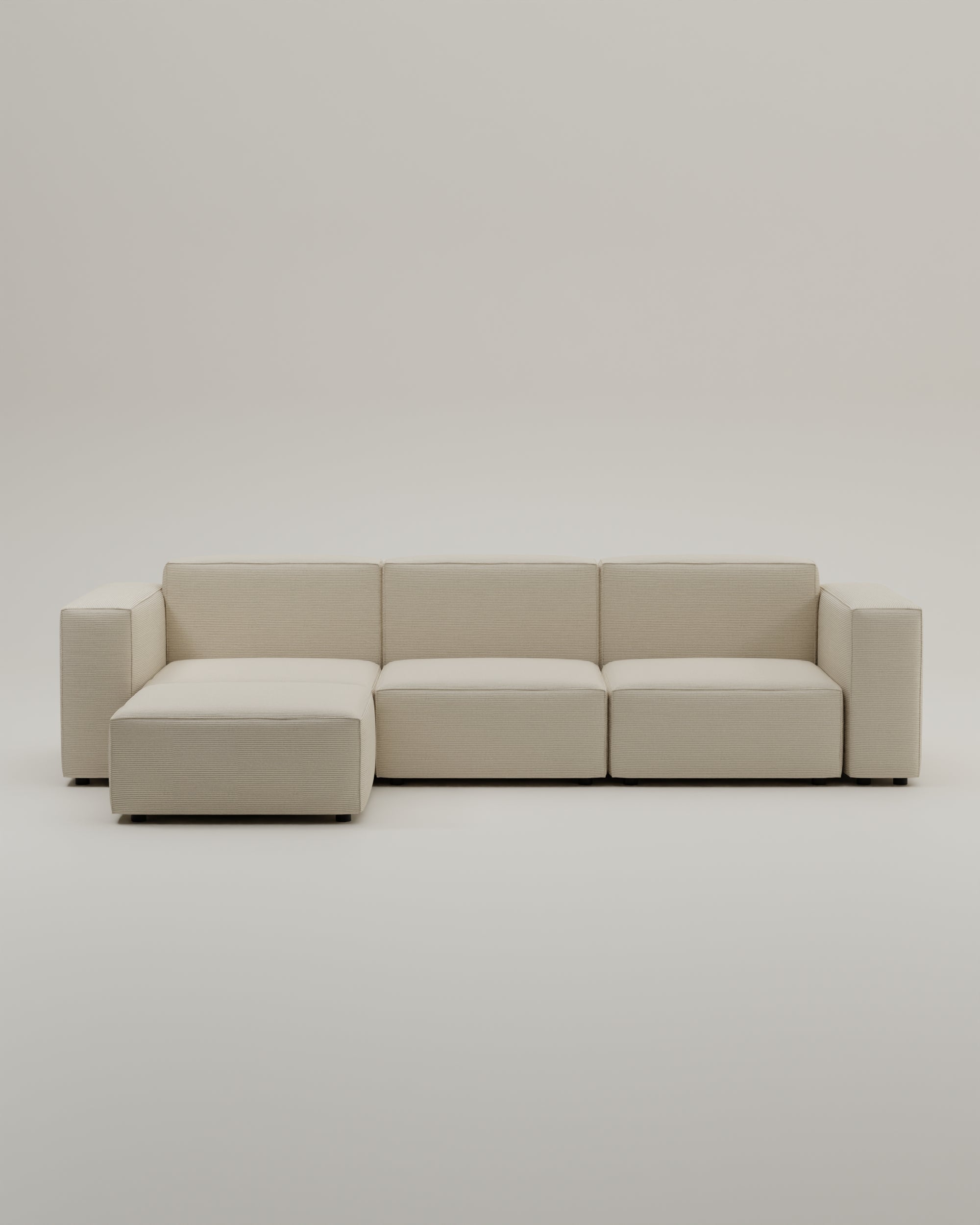 Modulaire sofa Harvey 4-zits L met slaapfunctie