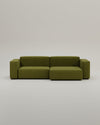 Harvey modular corner sofa 4-seater with sleeping function